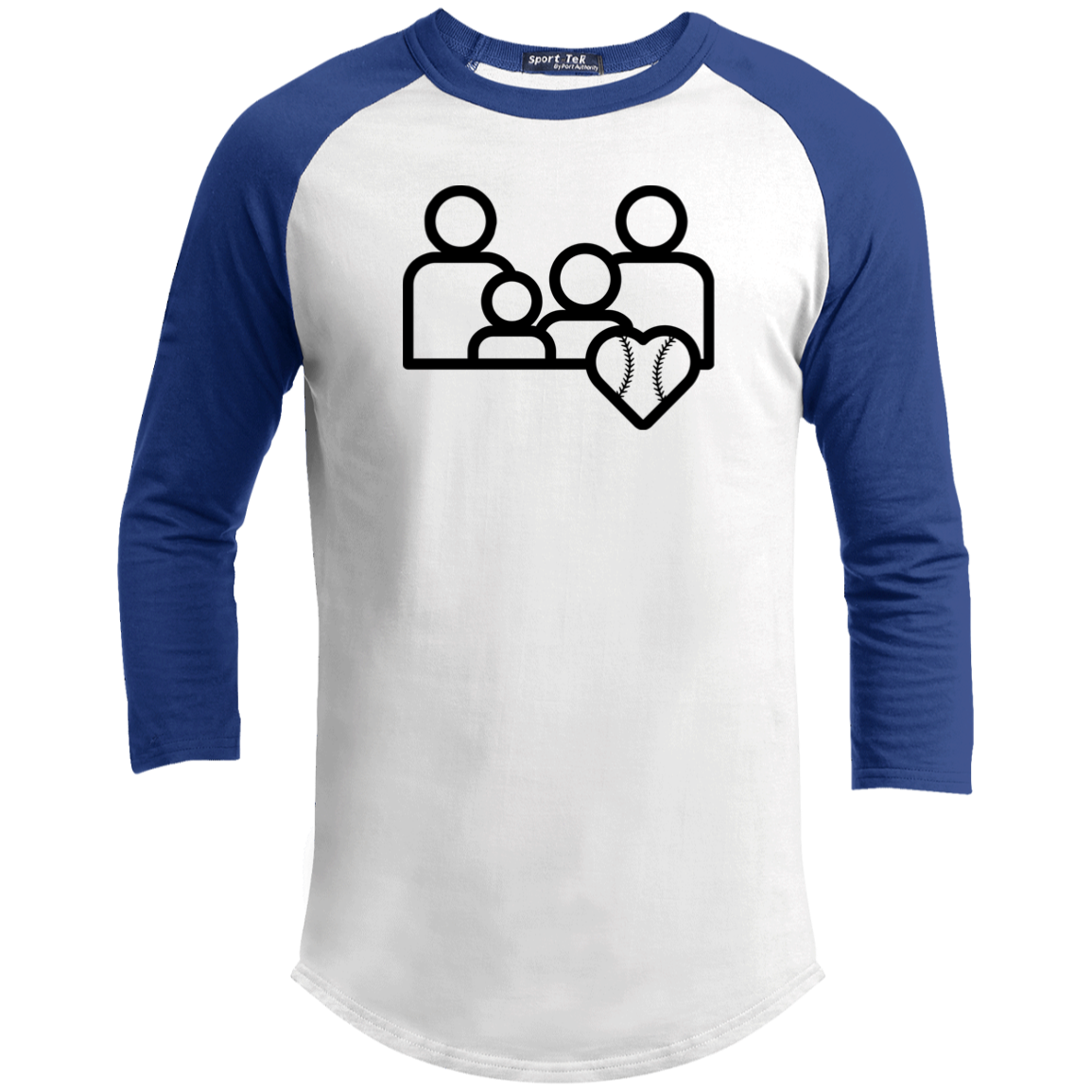 BASEBALL FAMILY Youth 3/4 Raglan Sleeve Shirt