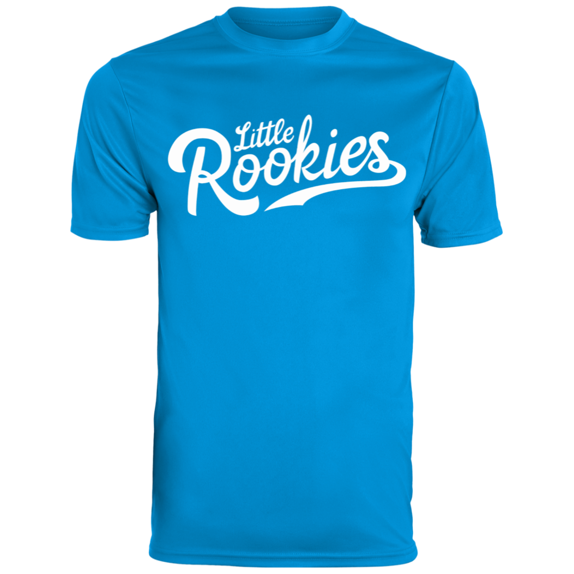 Little Rookies WHT Youth Moisture-Wicking Tee