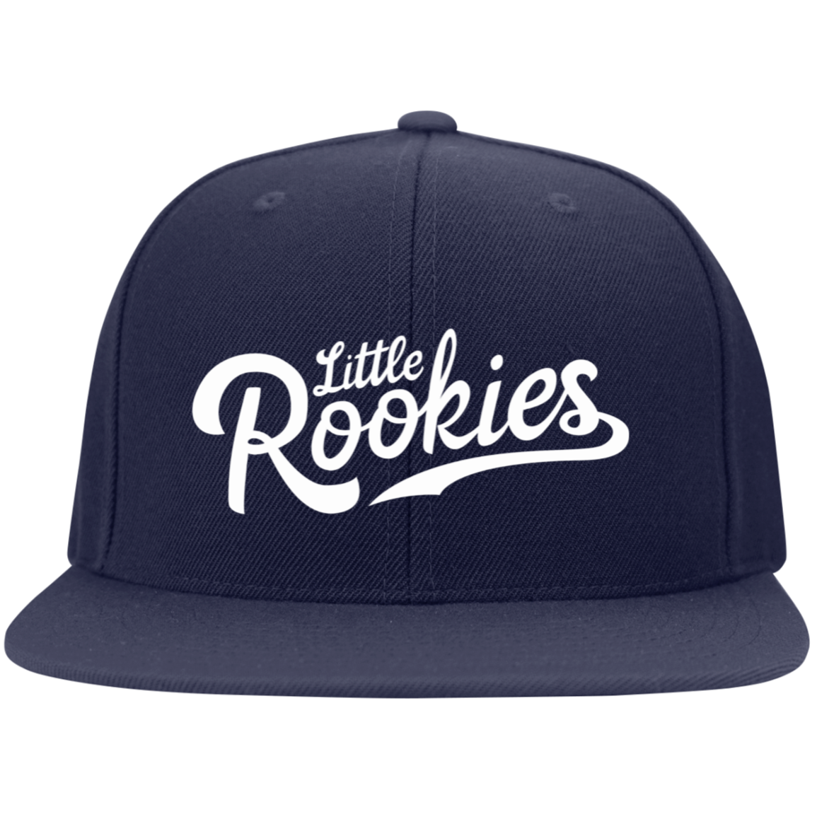 Little Rookies Flat Bill High-Profile Snapback Hat