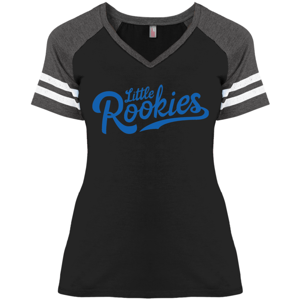 Little Rookies Ladies' Game V-Neck T-Shirt