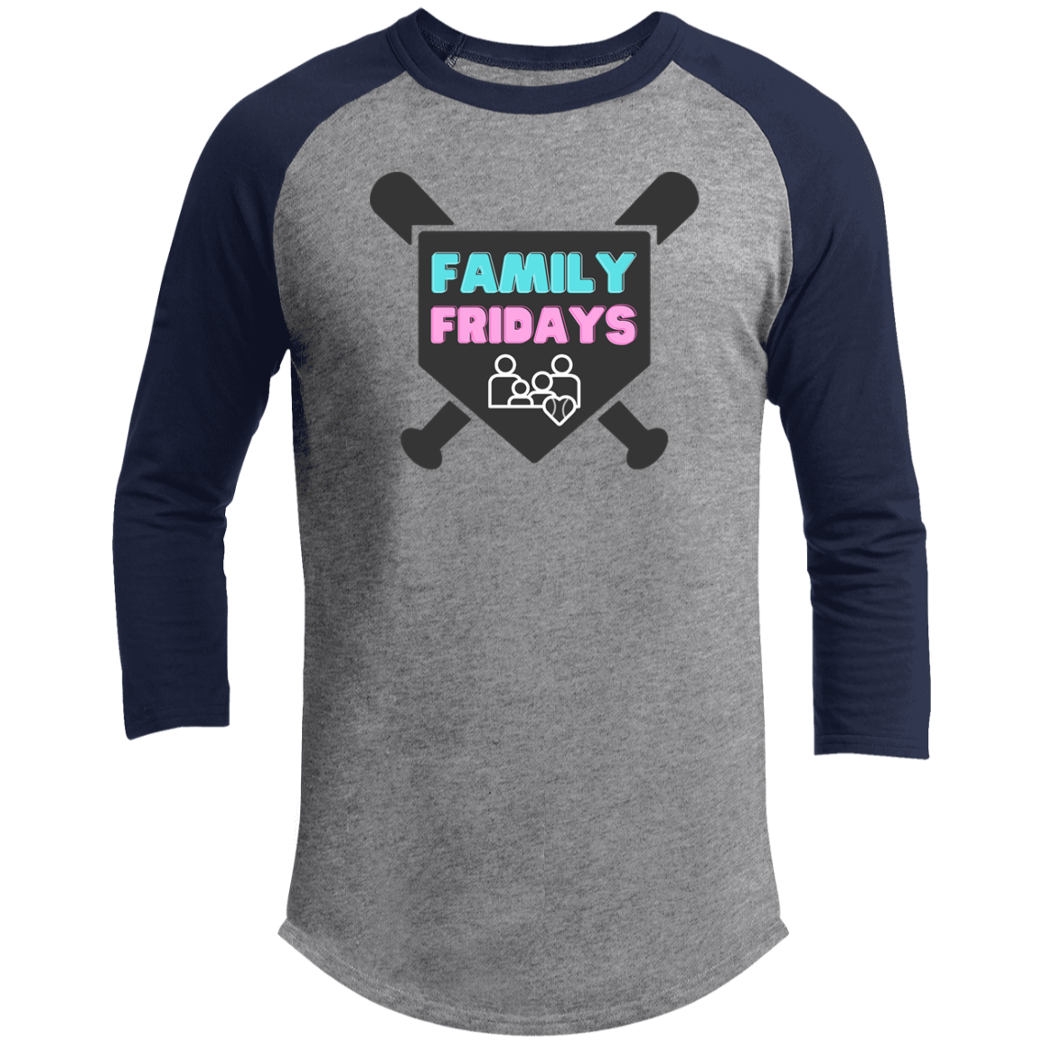 FAMILY FRIDAYS 3/4 Raglan Sleeve Shirt