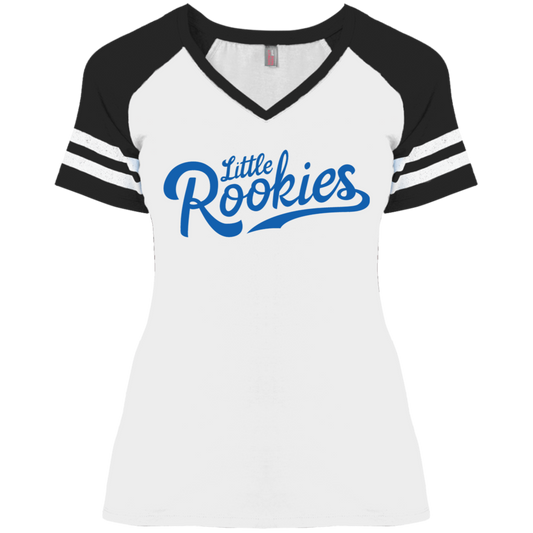 Little Rookies Ladies' Game V-Neck T-Shirt