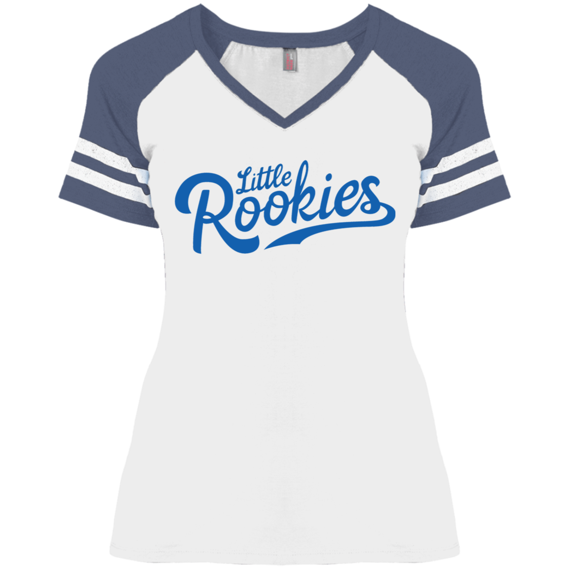 Little Rookies Ladies' Game V-Neck T-Shirt