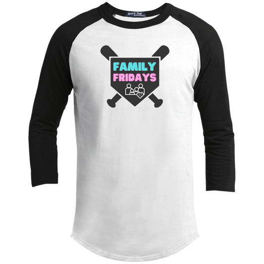 FAMILY FRIDAYS Youth 3/4 Raglan Sleeve Shirt