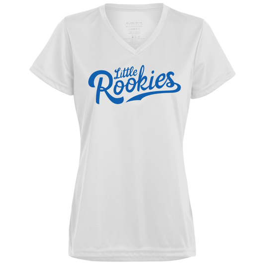 Little Rookies Ladies’ Moisture-Wicking V-Neck Tee