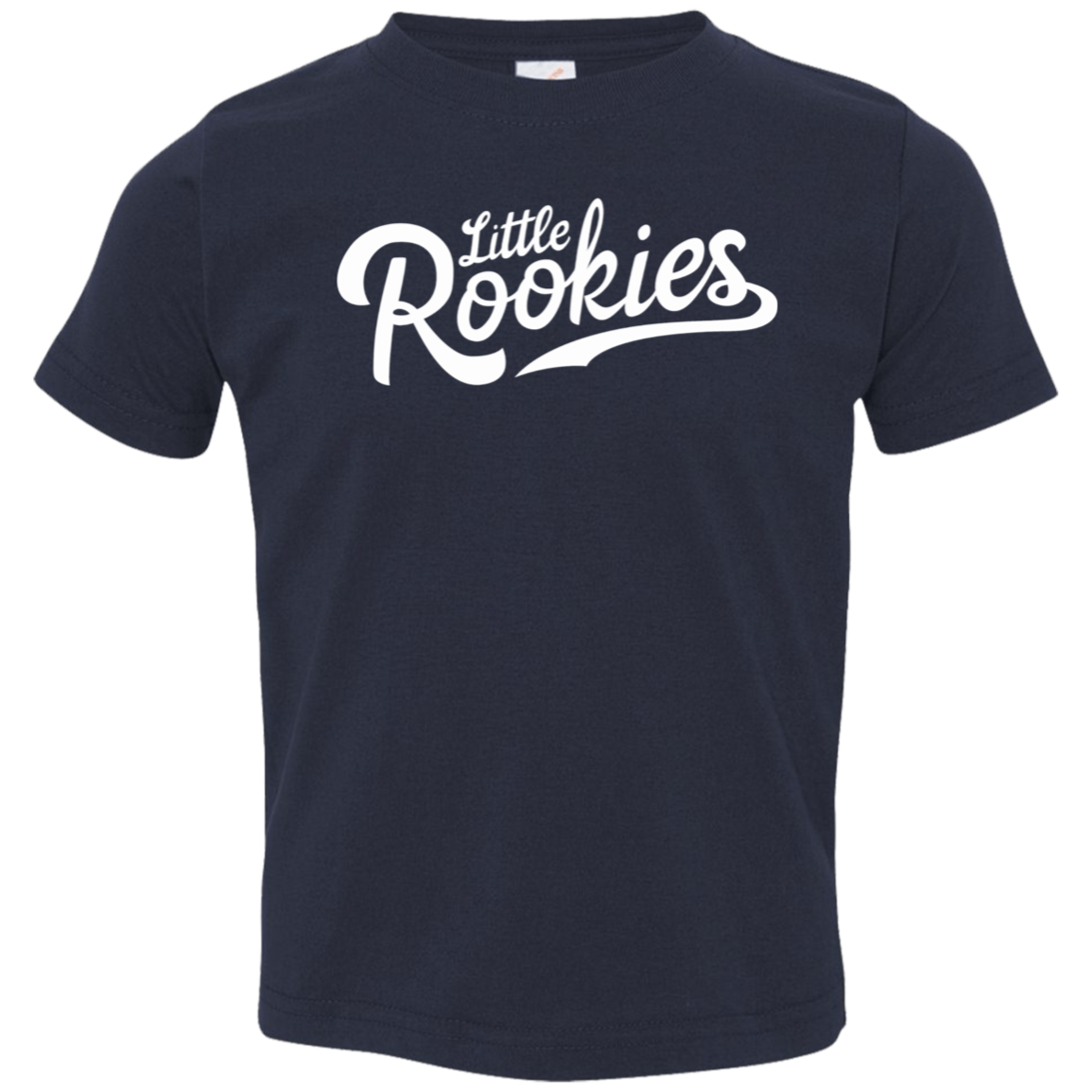 Little Rookies WHT Toddler Jersey T-Shirt