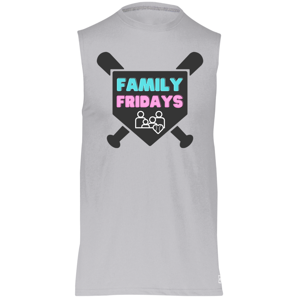 FAMILY FRIDAYS Essential Dri-Power Sleeveless Muscle Tee