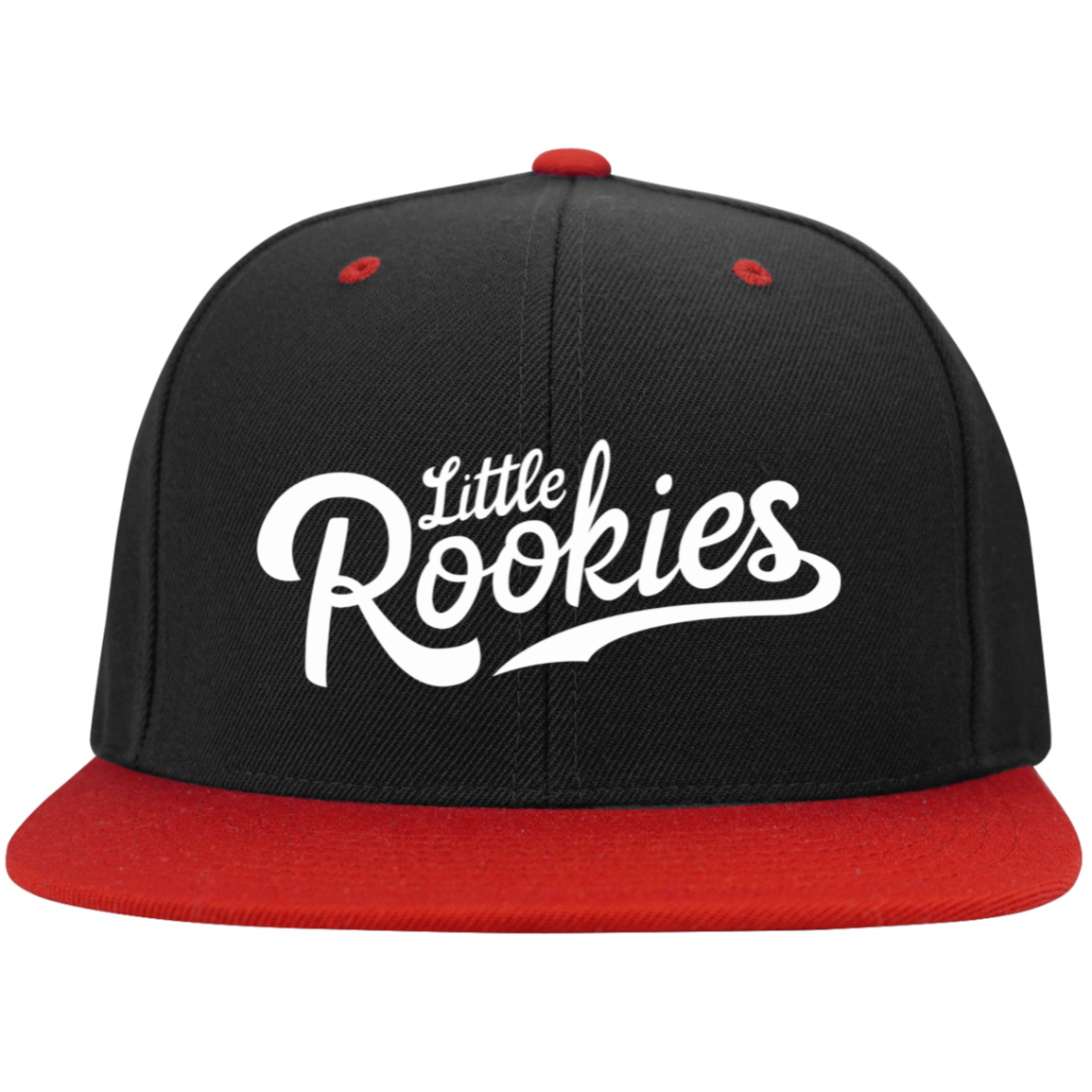 Little Rookies Flat Bill High-Profile Snapback Hat