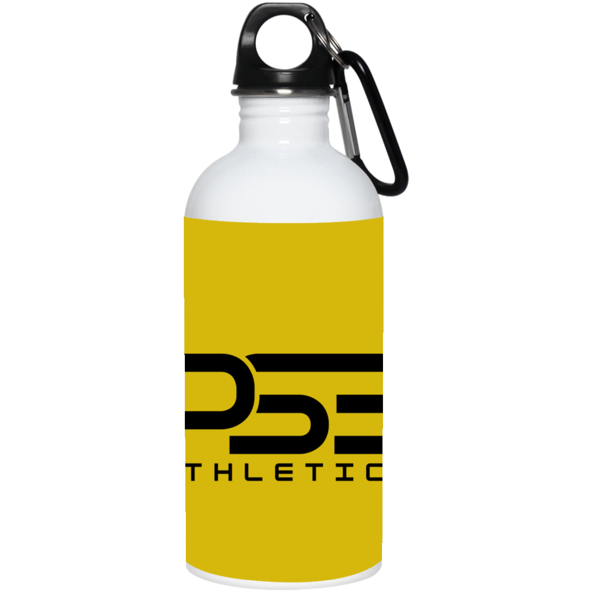 Classic Black Logo 20 oz. Stainless Steel Water Bottle