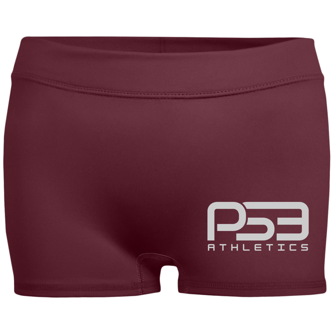 PS3 Classic Ladies' Fitted Moisture-Wicking 2.5 inch Inseam Shorts