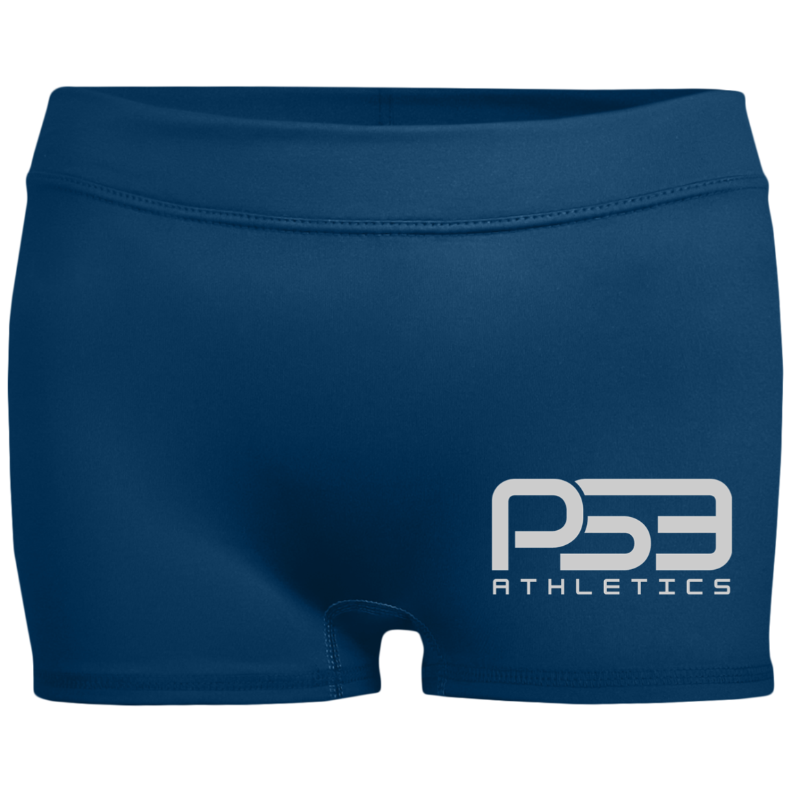 PS3 Classic Ladies' Fitted Moisture-Wicking 2.5 inch Inseam Shorts