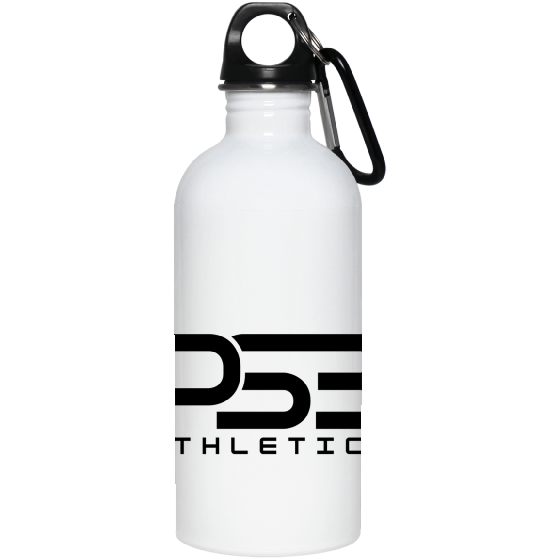 Classic Black Logo 20 oz. Stainless Steel Water Bottle