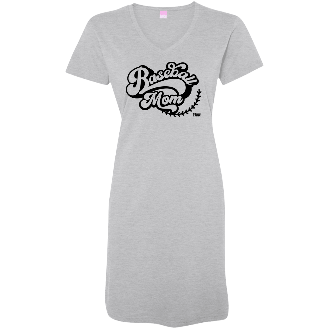 Baseball Mom Ladies' V-Neck Fine Jersey Cover-Up