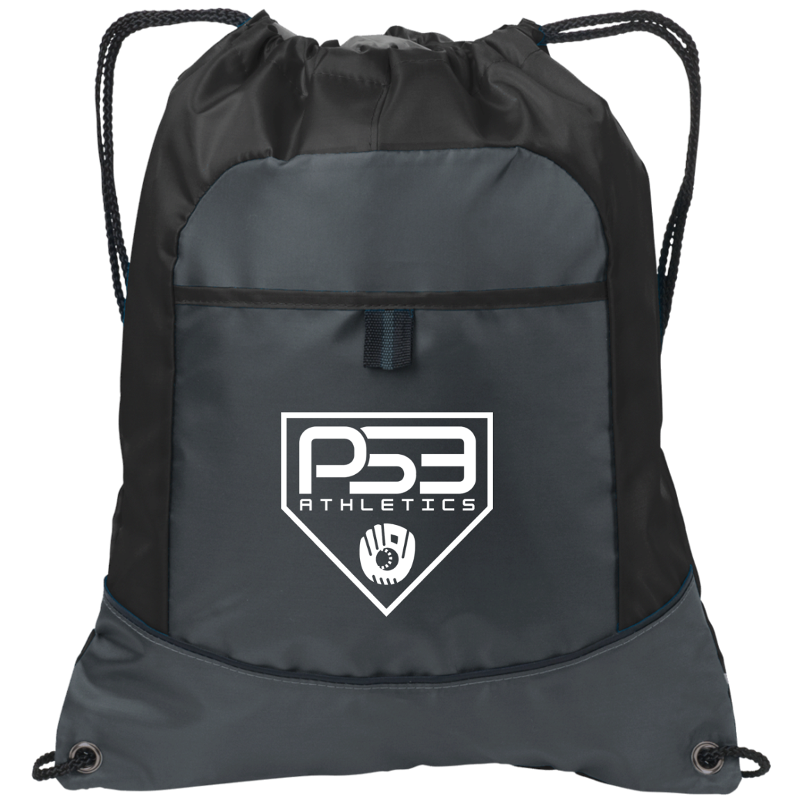 White Plate Logo Pocket Cinch Pack