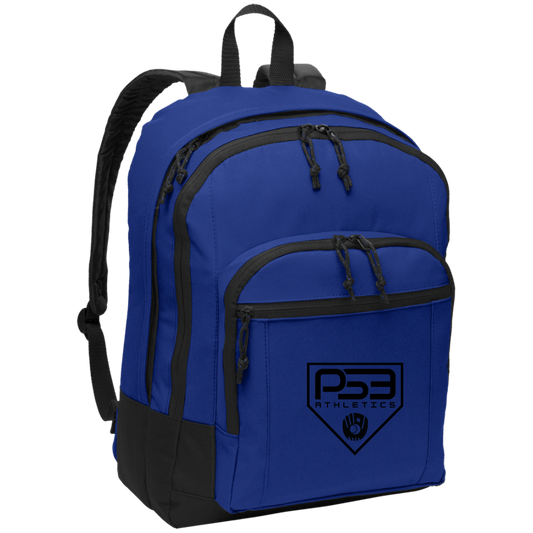 Black Plate Logo Basic Backpack