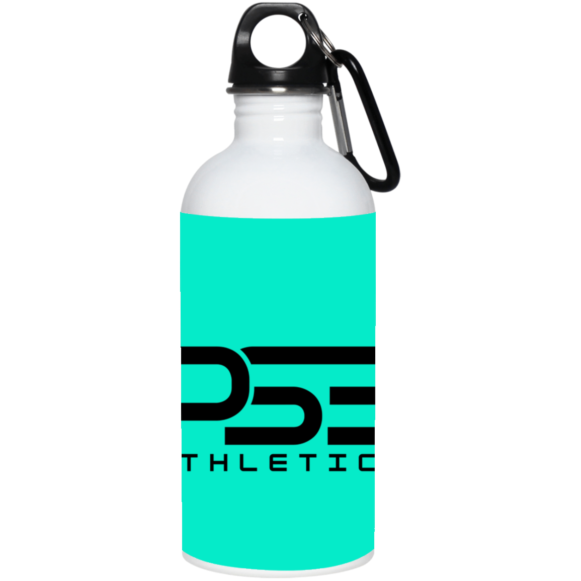 Classic Black Logo 20 oz. Stainless Steel Water Bottle