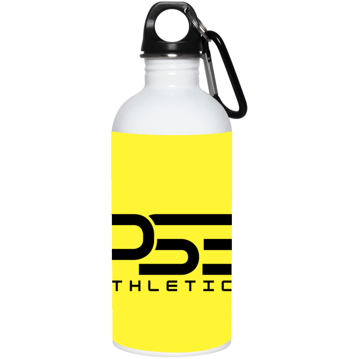 Classic Black Logo 20 oz. Stainless Steel Water Bottle