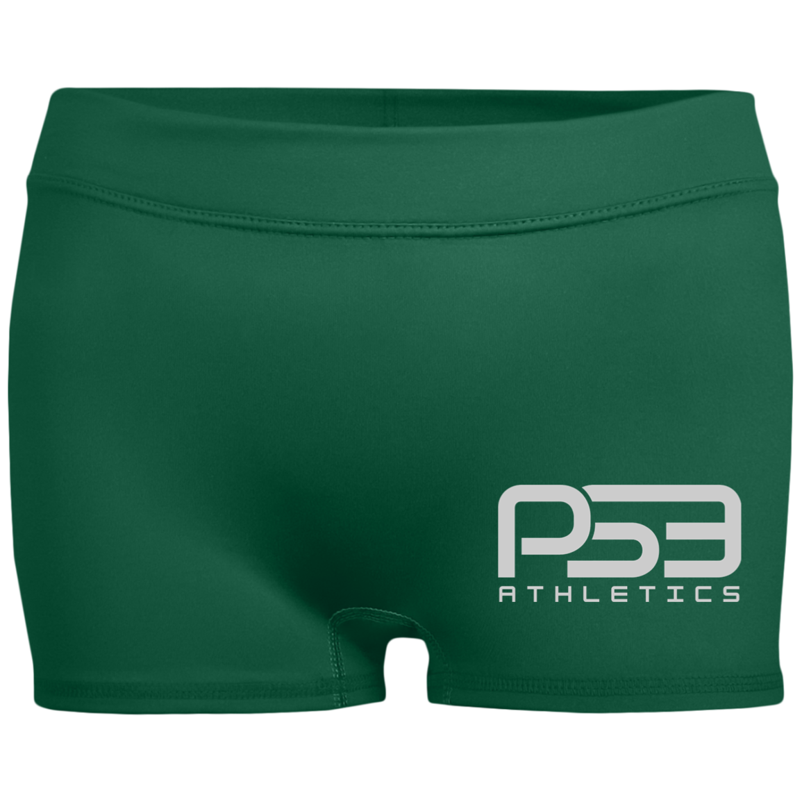 PS3 Classic Ladies' Fitted Moisture-Wicking 2.5 inch Inseam Shorts