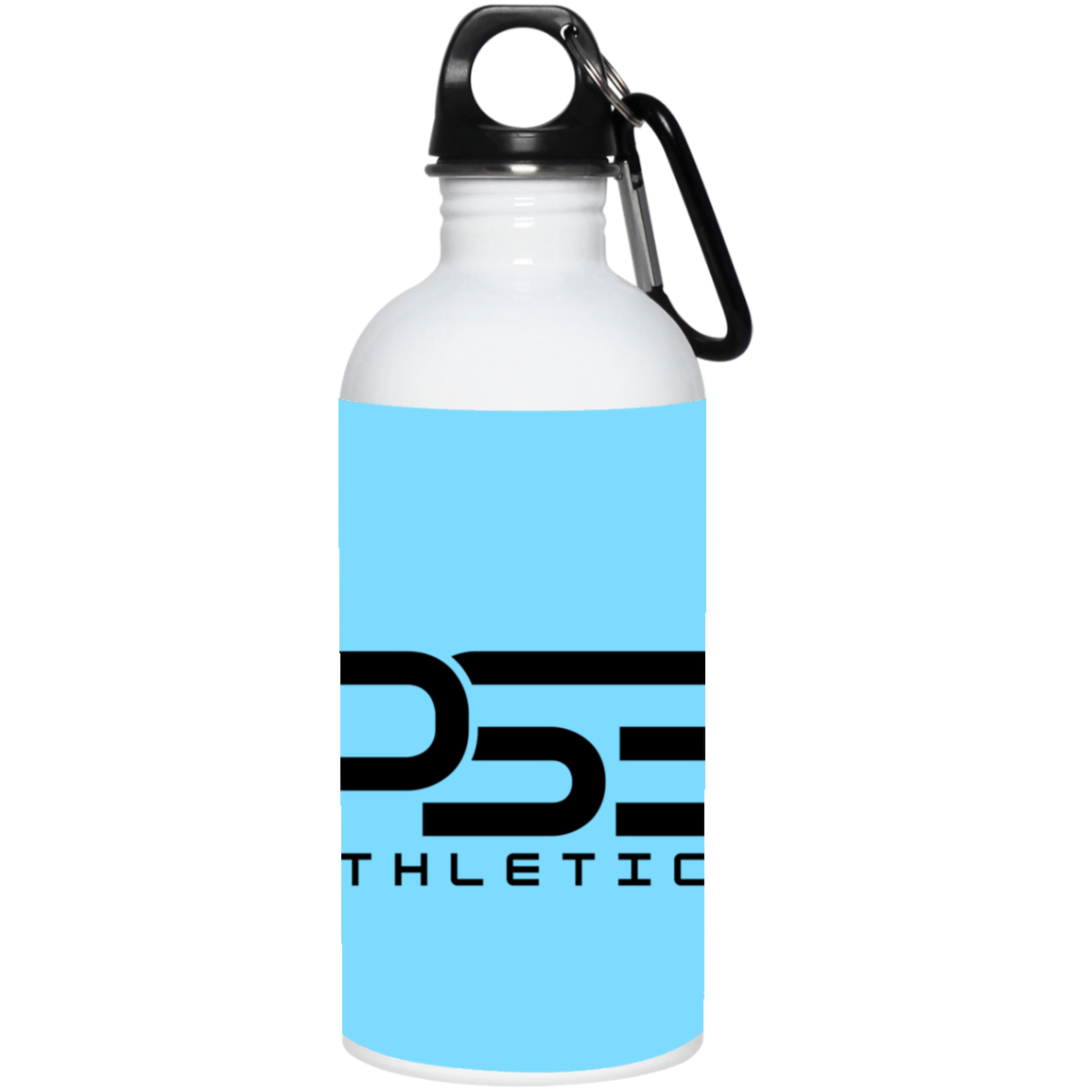 Classic Black Logo 20 oz. Stainless Steel Water Bottle