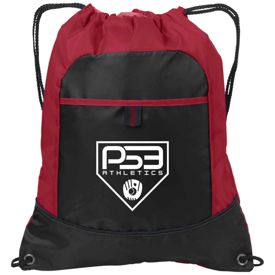 White Plate Logo Pocket Cinch Pack