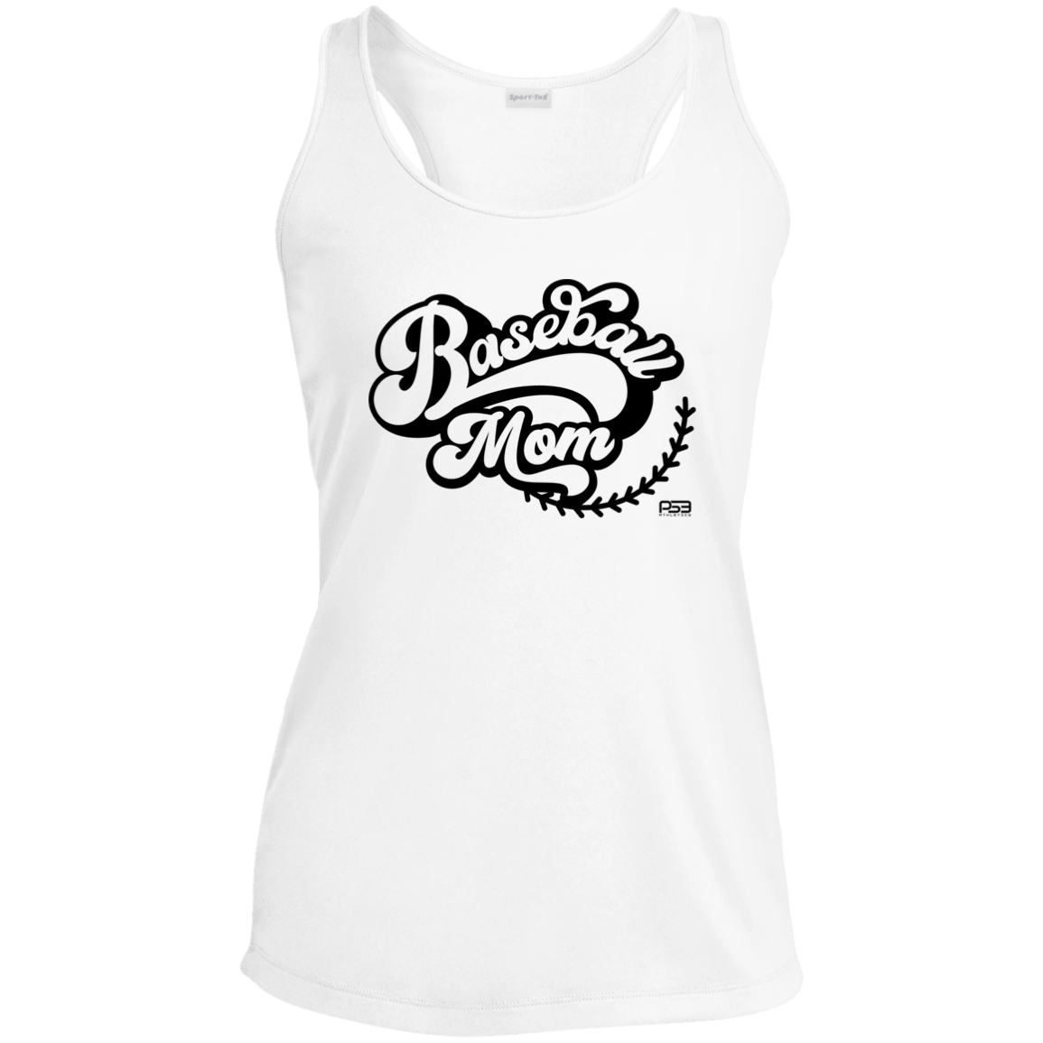 Baseball Mom Ladies' Performance Racerback Tank