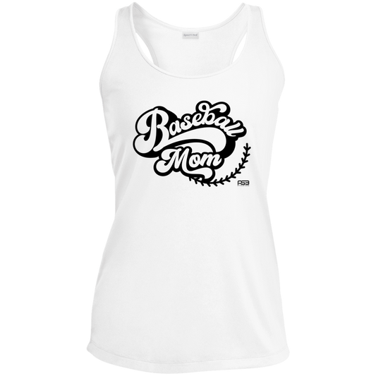 Baseball Mom Ladies' Performance Racerback Tank