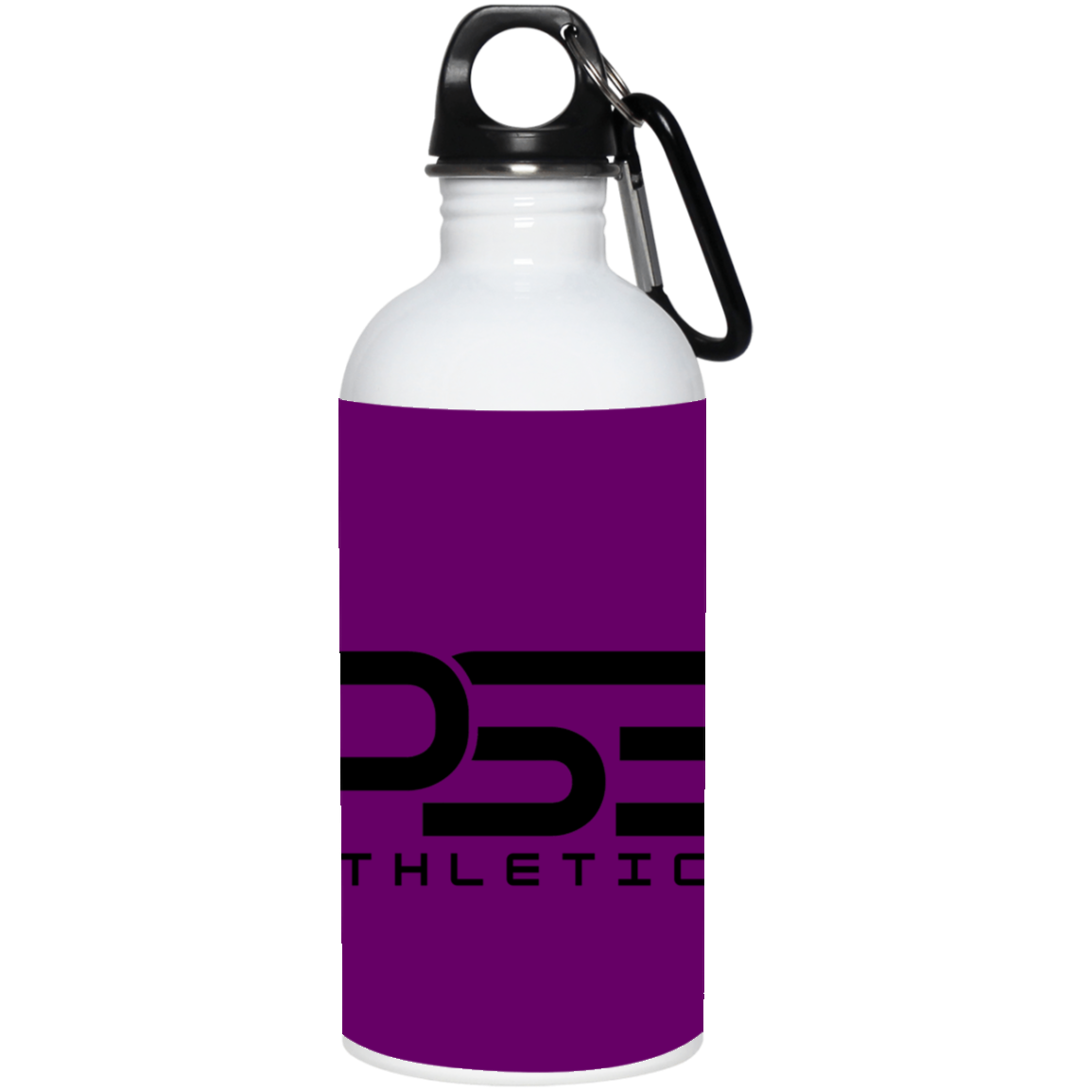 Classic Black Logo 20 oz. Stainless Steel Water Bottle