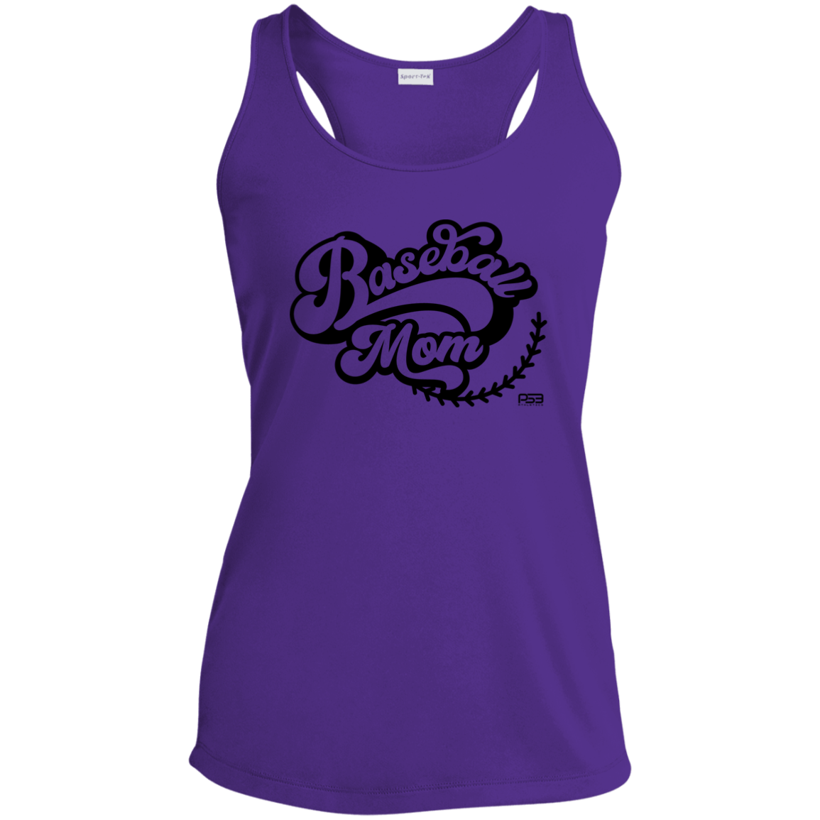 Baseball Mom Ladies' Performance Racerback Tank