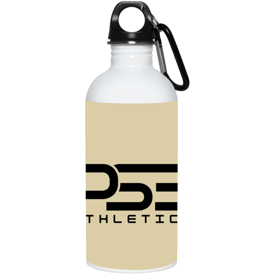 Classic Black Logo 20 oz. Stainless Steel Water Bottle