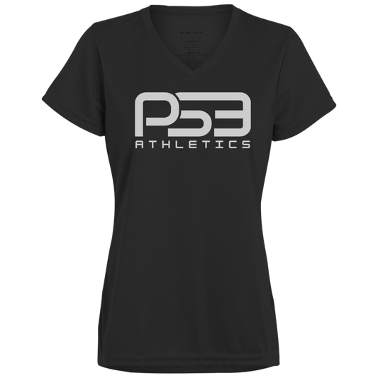 PS3 Classic Ladies’ Moisture-Wicking V-Neck Tee