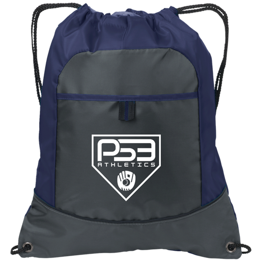 White Plate Logo Pocket Cinch Pack