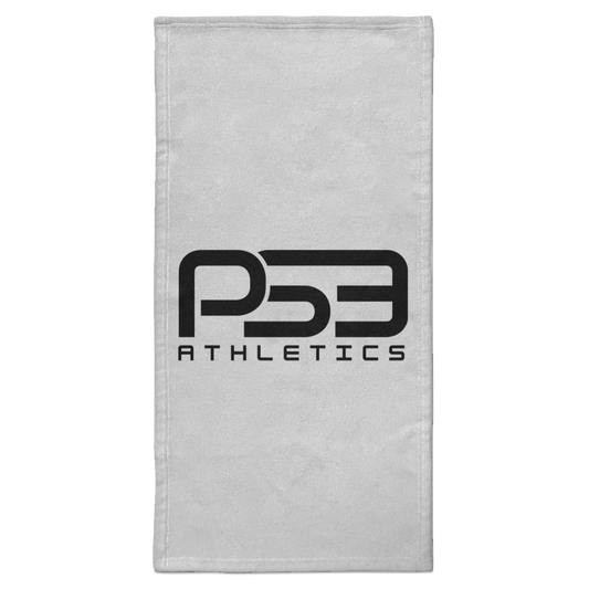 Classic Black Logo Towel - 15x30